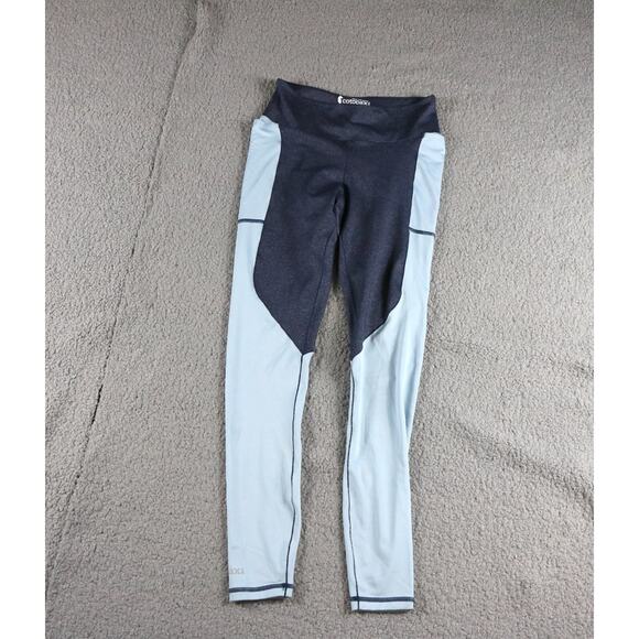 Cotopaxi Leggings Xs Blue Color Block Wazimu Pull On - Picture 1 of 4